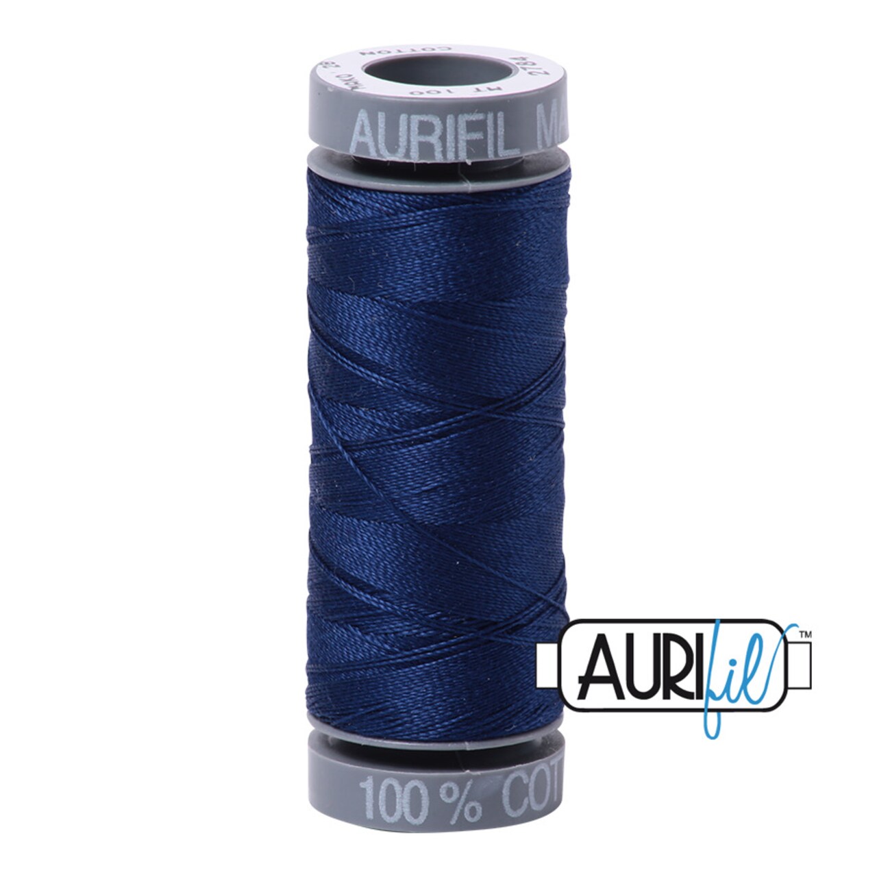 Dark Navy (2784) | 28wt Small Spool (100M / 109Y) | Aurifil Thread